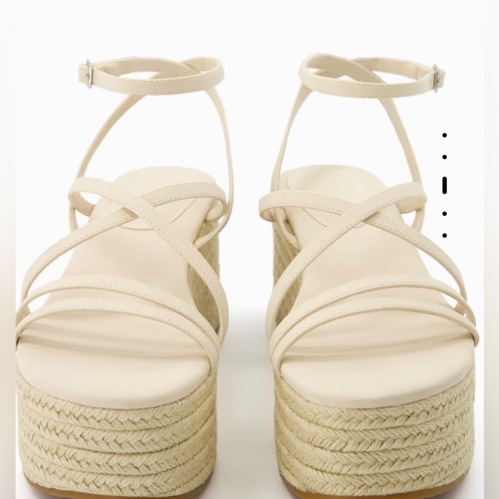 Women wedge sandal ,BERSHKA, new without box - Picture 4 of 6